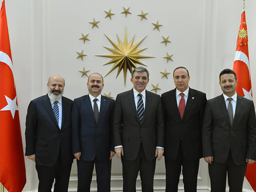 Cumhurbaşkanı Gül, Siirt İl Heyetini Kabul Etti